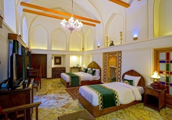اتاق دو تخته توئین اقامتگاه سنتی میناس اصفهان